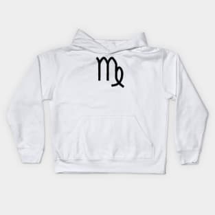 VIRGO SYMBOL IN OIL Kids Hoodie